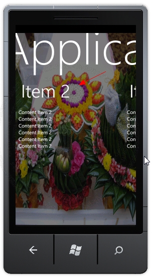 Panorama - Windows Phone Controls