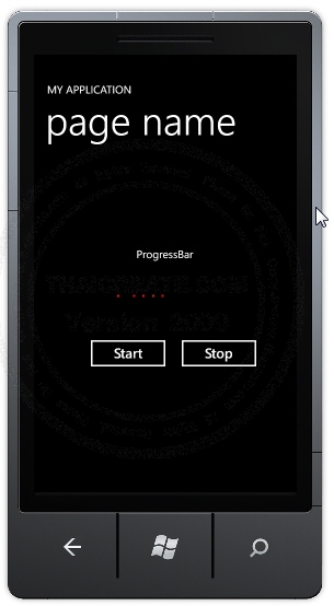 ProgressBar - Windows Phone Controls ProgressBar - Windows Phone Controls