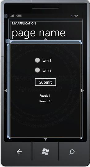 RadioButton - Windows Phone Controls RadioButton - Windows Phone Controls