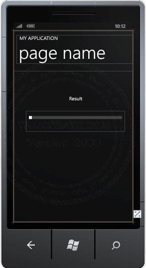 Slider - Windows Phone Controls Slider - Windows Phone Controls