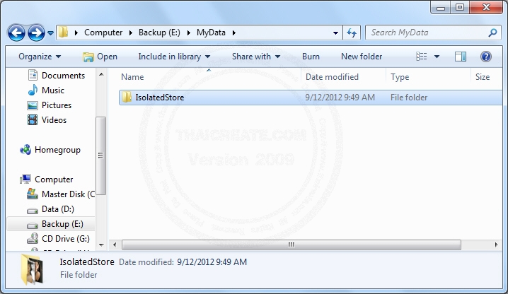 Windows Phone Copy Transfer file from PC Between Isolated Storage