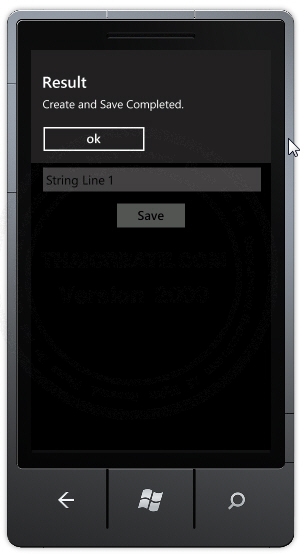 Windows Phone Create and Write Text File In Isolated Storage Windows Phone Create and Write Text File In Isolated Storage