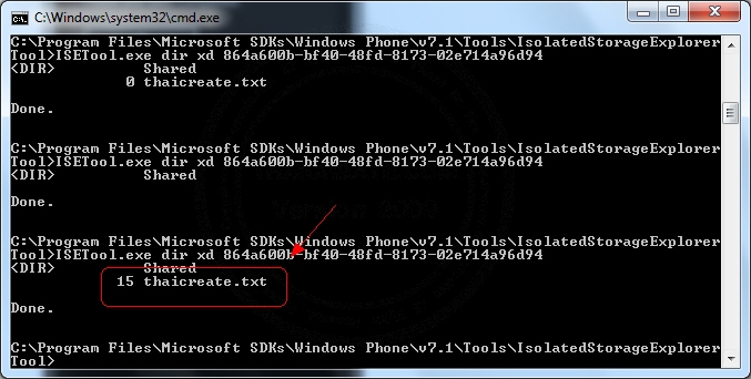Windows Phone Create and Write Text File In  Isolated Storage
