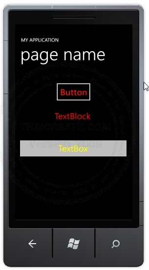 Windows Phone Custom Style Windows Phone Custom Style