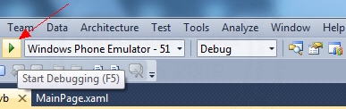 Windows Phone Visual Studio Debugging Windows Phone Visual Studio Debugging