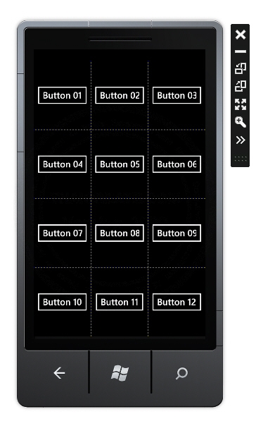 Windows Phone and Grid Layout