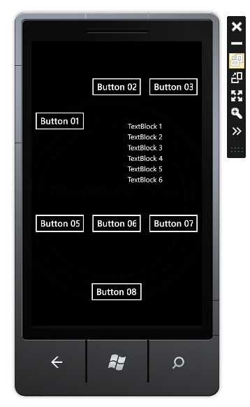 Windows Phone and Grid Layout