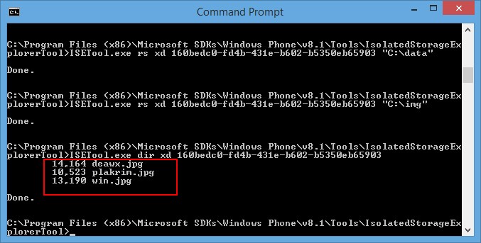 Windows Phone and Isolated Storage Tools Windows Phone and Isolated Storage Tools