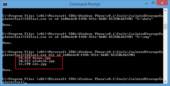 Windows Phone and Isolated Storage Tools