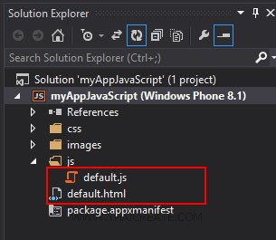 Windows Phone and JavaScript & HTML5 WP 8.0 / 8.1