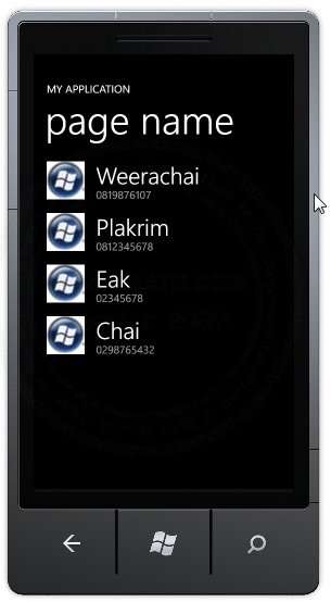 Windows Phone ListBox and Data Binding Windows Phone ListBox and Data Binding