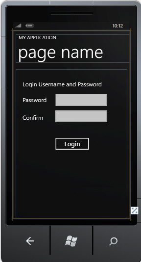 Windows Phone Login Username and Password Windows Phone Login Username and Password