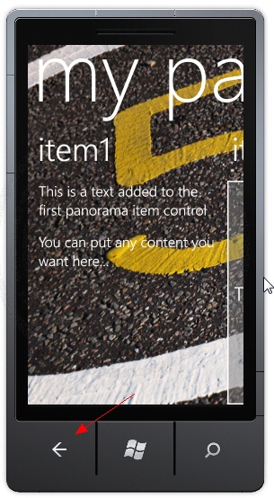Windows Phone Panorama  and Pivot  Windows Phone Panorama  and Pivot