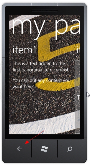Windows Phone Panorama  and Pivot 