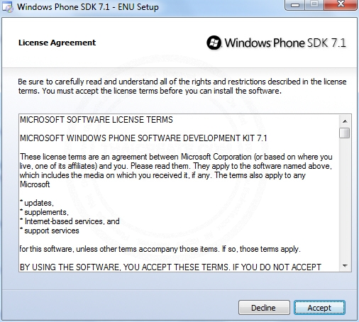 Windows Phone SDK