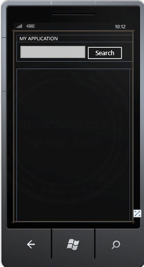 Windows Phone Search Data in Web Server Windows Phone Search Data in Web Server
