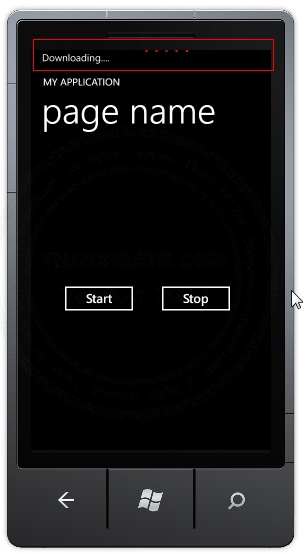 Windows Phone SystemTray and ProgressIndicator