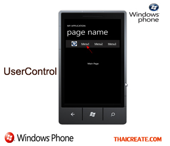 Phone Control Window รู้จักกับ Custom User Control และการสร้าง UserControl บน Windows Phone