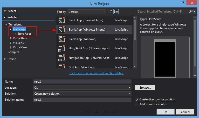Visual Studio 2013 for Windows Phone 8 Visual Studio 2013 for Windows Phone 8
