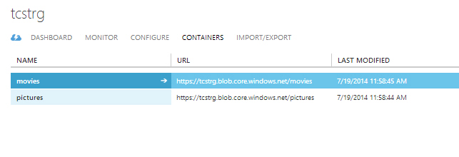 Windows Phone 8 and Azure Blob Storage  (Windows Azure)