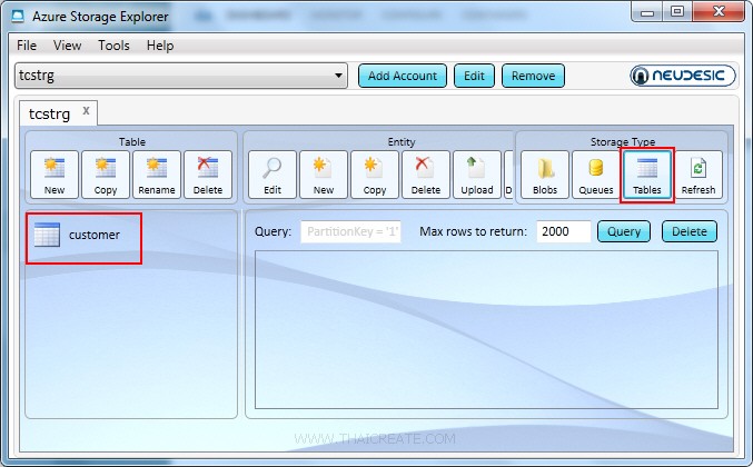 Windows Phone 8 and Azure Table Storage (Windows Azure)