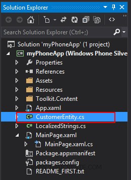 Windows Phone 8 and Azure Table Storage (Windows Azure)