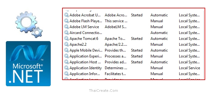 ตอนที่ 1 : รู้จัก Windows Service การสร้าง Application ให้รันบน Windows ...