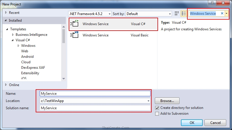 Windows Service Windows Service