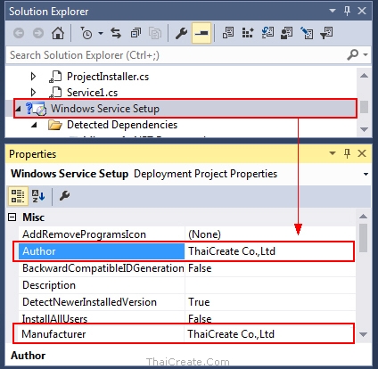 ตอนที่ 8 : การทำ Package และ Install Setup โปรแกรม Windows Service (VB ...