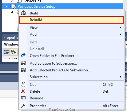 ตอนที่ 8 : การทำ Package และ Install Setup โปรแกรม Windows Service (VB ...