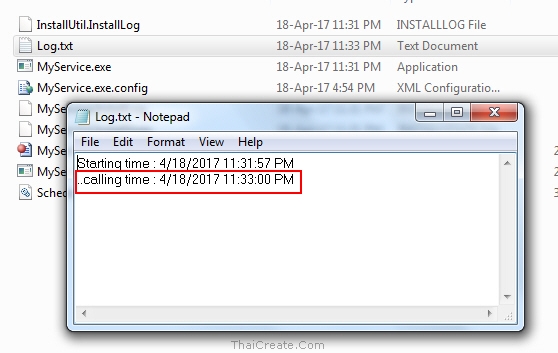 Windows Service Job Schedule Windows Service Job Schedule