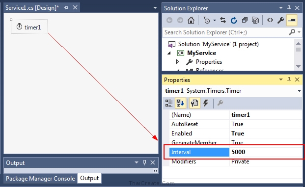 Windows Service Timer Windows Service Timer