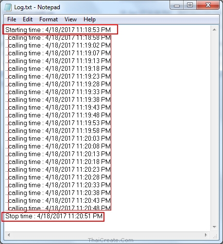 Windows Service Timer Windows Service Timer