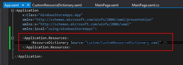 Application Resources