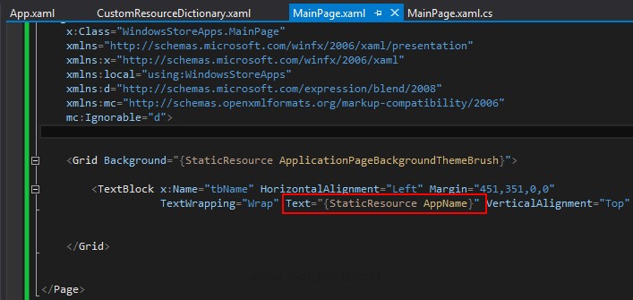 Application Resources