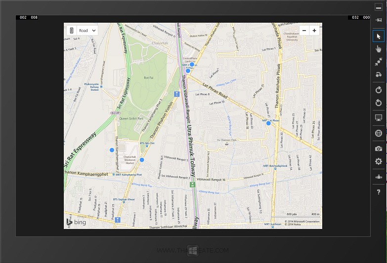 Windows Store Apps and Bing Map /  Pushpins / Marker PHP/MySQL (C#)