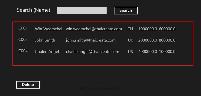 Windows Store App and Delete Data (Web Services) - C# Windows Store App and Delete Data (Web Services) - C#