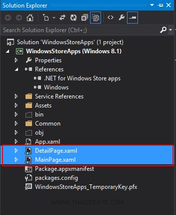 Windows Store App and Master-Detail (Web Services) - C#