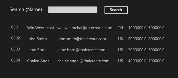 Windows Store App and Master-Detail (Web Services) - C# Windows Store App and Master-Detail (Web Services) - C#