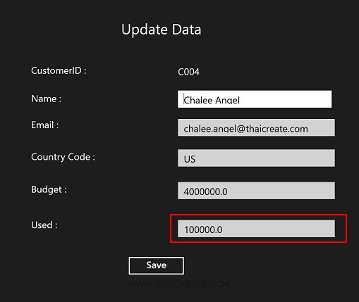 Windows Store App and Update Data (Web Services) - C#