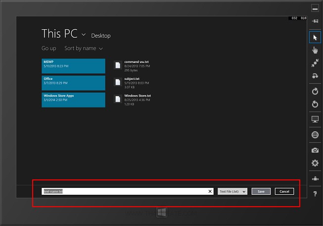 Windows Store Apps  Save Dialog / Open Dialog