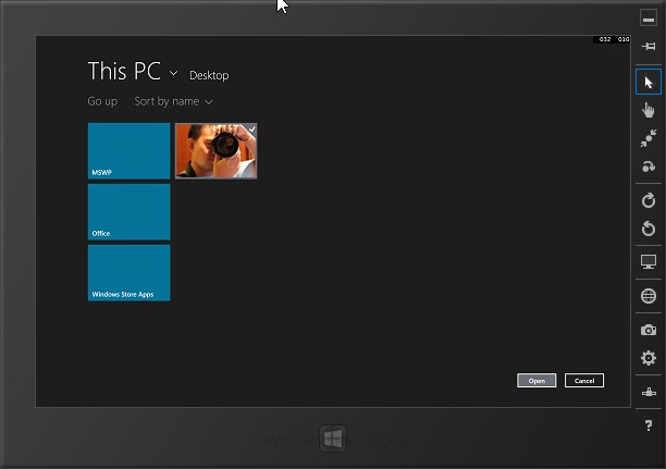 Windows Store Apps  Save Dialog / Open Dialog