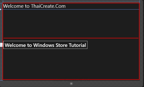 Windows Store Apps and Layout การจัดการ Grid Layout บน XAML (C#)