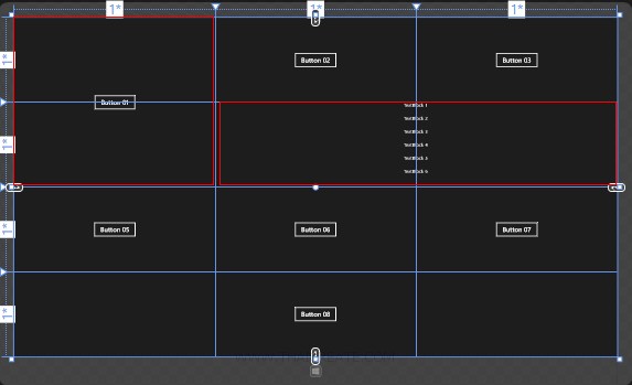 Windows Store Apps and Layout การจัดการ Grid Layout บน XAML (C#)