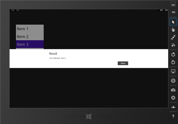 Windows Store Apps ListBox Combobox