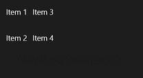 ListView และ GridView บน Windows Store Apps ListView และ GridView บน Windows Store Apps