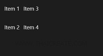 ListView และ GridView บน Windows Store Apps