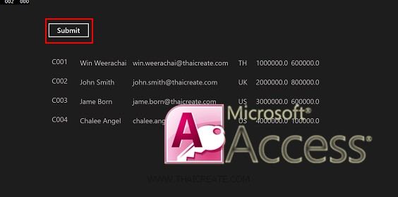 Windows Store Apps and MS Access Database (C#) Windows Store Apps and MS Access Database (C#)