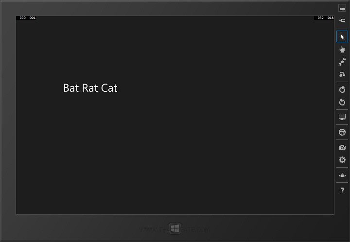 Windows Store App Parameters Page Windows Store App Parameters Page