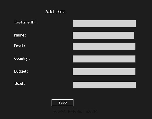 Windows Store Apps and SQL Server Database Part 2 (C#)